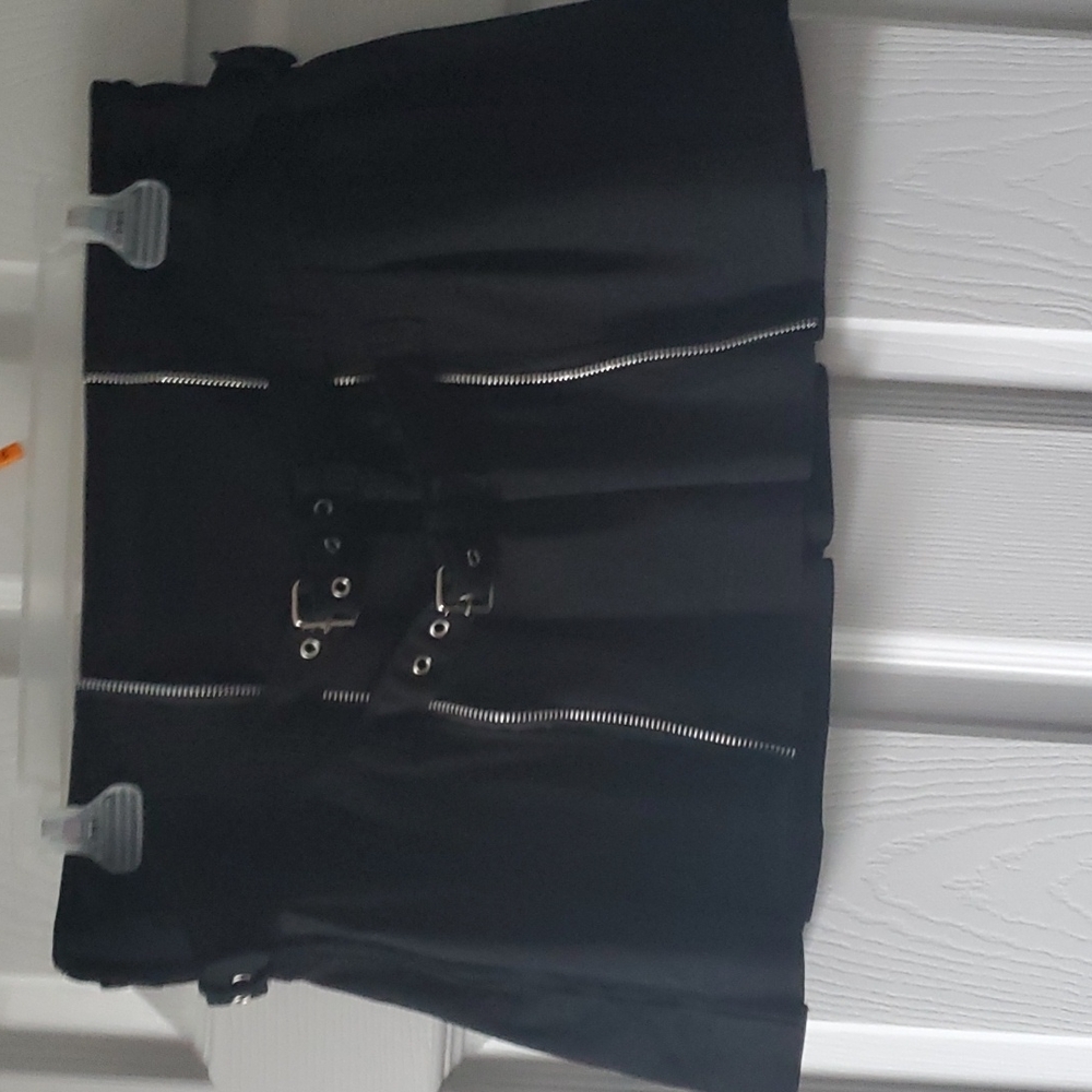 Hell Bunny Zipper Skirt